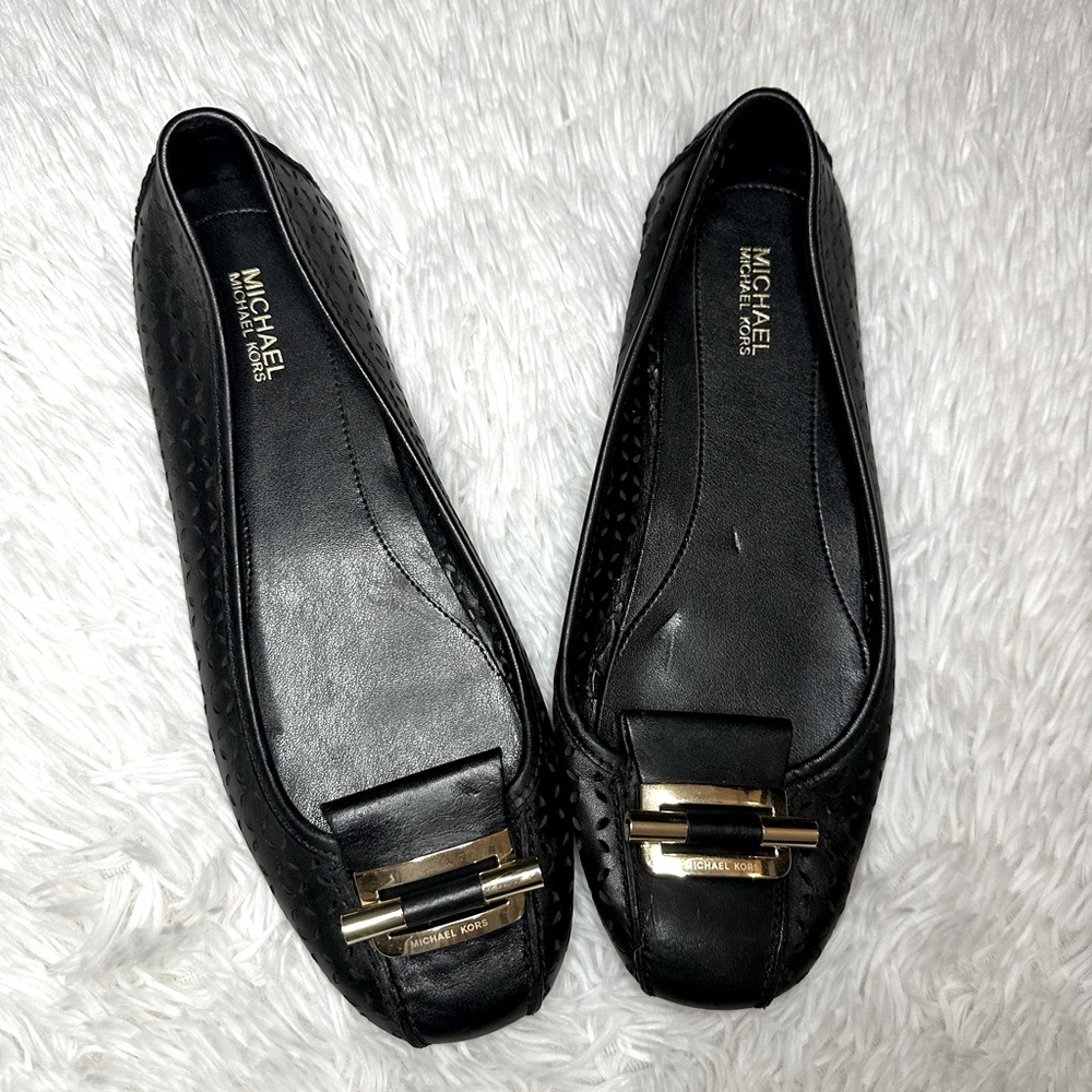 Black Michael Kors Flats